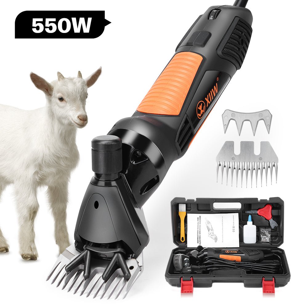 Effortlessly Shear Thick Wool and Pet Coats with Our 550W Electric Sheep Shears