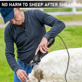 Effortlessly Shear Thick Wool and Pet Coats with Our 550W Electric Sheep Shears