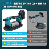 Electric Tile Vibrator 250 kg with Battery and Suction Cup – 6 - Level Vibration