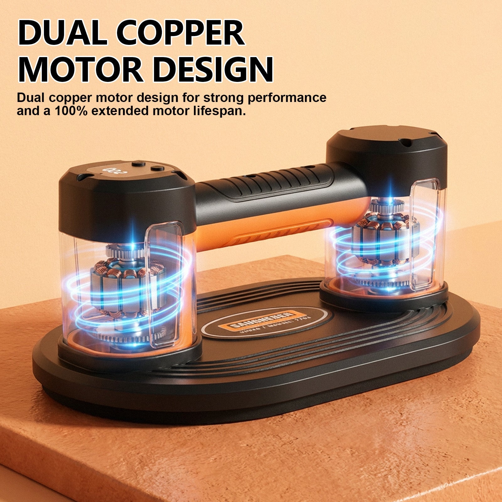 Electric Vacuum Lifter 300 kg | Cordless Battery - Powered with Automatic Pressure Regulation | Professional Slab Lifter for Porcelain Tiles, Patio Slabs & Glass