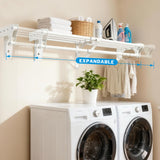 Heavy - Duty Adjustable Telescoping Closet Rod – Extendable 28" to 48", Easy Install, Steel Closet Organizer Rod for Home Storage