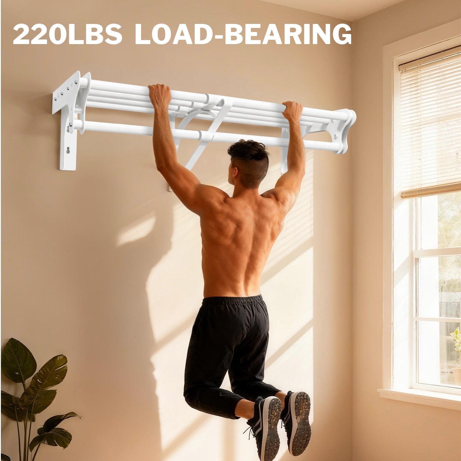 Heavy - Duty Adjustable Telescoping Closet Rod – Extendable 28" to 48", Easy Install, Steel Closet Organizer Rod for Home Storage