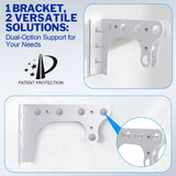 Heavy - Duty Adjustable Telescoping Closet Rod – Extendable 28" to 48", Easy Install, Steel Closet Organizer Rod for Home Storage