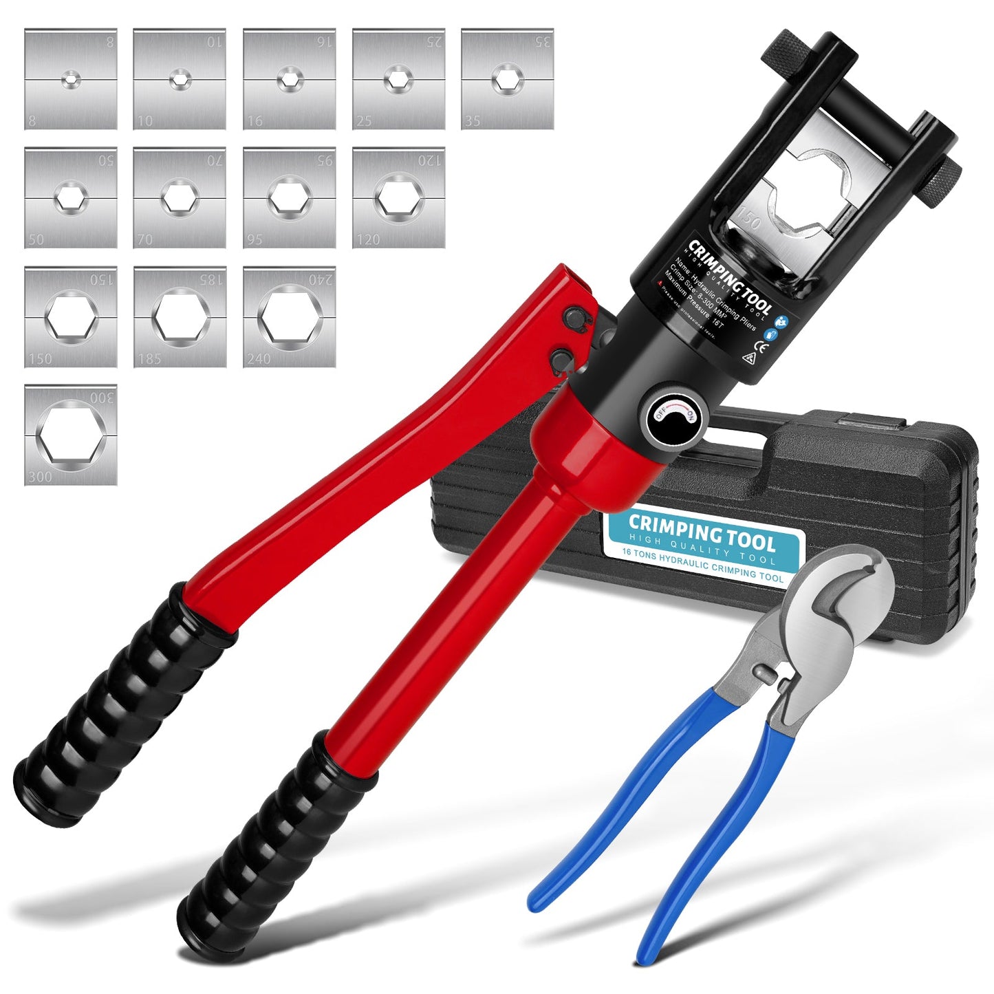 Powerful Hydraulic Wire Crimping Tool for Precise and Efficient Cable Connections