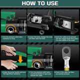Powerful Hydraulic Wire Crimping Tool for Precise and Reliable Cable Connections
