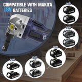 Precision 360° Rotating Metal Nibbler with Powerful 800W Brushless Motor