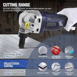 Precision 360° Rotating Metal Nibbler with Powerful 800W Brushless Motor