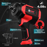 XIIW Air Impact Wrench - Compact Design with High Torque Performance