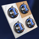 XIIW® Portable Suction Lifter – Heavy - Duty 8" Vacuum Cup, 360kg Load Capacity, Stainless Steel Handle