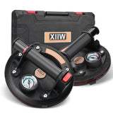 XIIW® Portable Suction Lifter with Vacuum Indicator – 8" Suction Cup, 280kg Load Capacity, Manual Pump