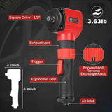 XIIW PT - 1320 Air Impact Wrench - 1/2" Twin Hammer with 910 ft - lb Torque