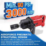 XIIW PT - 1580S Pneumatic Impact Wrench - Ultra - Light Design and High Torque Performance
